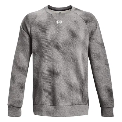 Under Armour UA Rival Fleece Printed Crew Pánská mikina 1379756-025