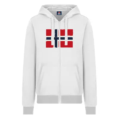 NORWAY COTTON FLEECE Pánská mikina 129444 Off White