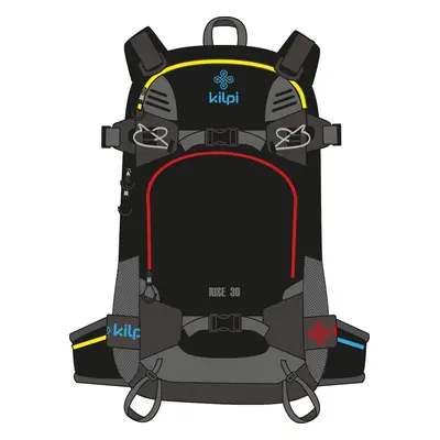 Kilpi RISE 30-U Freeride batoh UU0902KIBLK