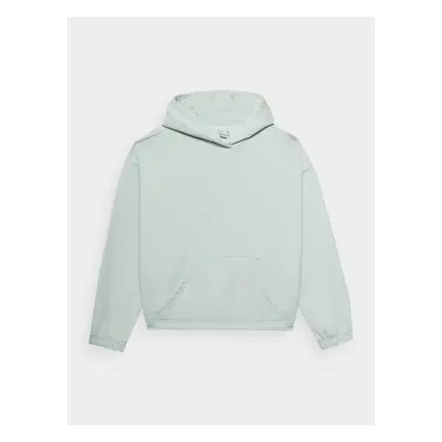 4F SWEATSHIRT F1057 Dámská mikina 4FWSS24TSWSF1057 LIGHT GREEN