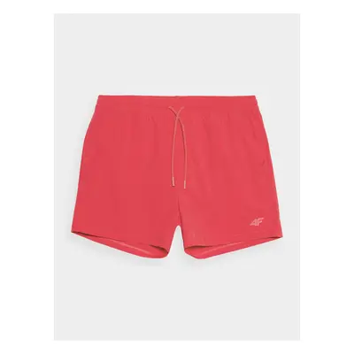 4F BOARD SHORTS M085 Pánské koupací kraťasy 4FWSS24UBDSM085 RED NEON