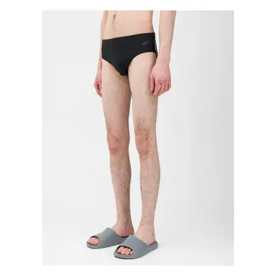 4F SWIMMING TRUNKS M025 Pánské plavky 4FWSS24USWTM025 DEEP BLACK