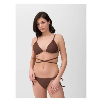 4F BIKINI TOP F041 Horní díl plavek 4FWSS24UBKTF041 BROWN