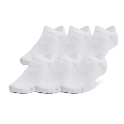 Under Armour UA Essential No Show 6pk Ponožky 1382611-100