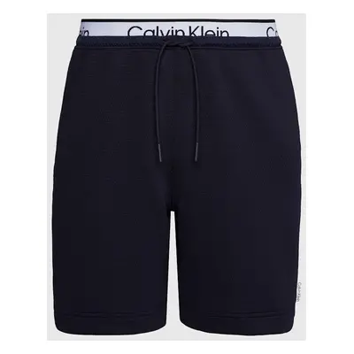 Calvin Klein PW - KNIT SHORT 7 Pánské kraťasy 00GMS4S844BAE