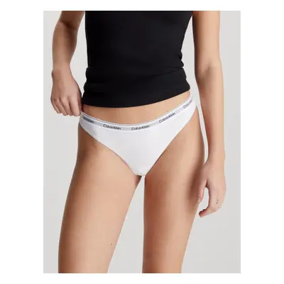 Calvin Klein THONG 3PK Dámské tanga 000QD5209E100