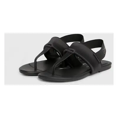 Calvin Klein FLAT SANDAL TOEPOST Dámské sandály YW0YW01344BEH