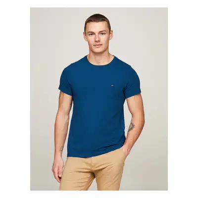 TOMMY HILFIGER STRETCH SLIM FIT TEE Pánské tričko MW0MW10800C5J