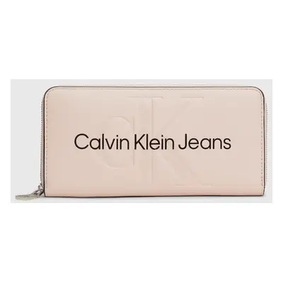 Calvin Klein SCULPTED ZIP AROUND Peněženka K60K607634TFT