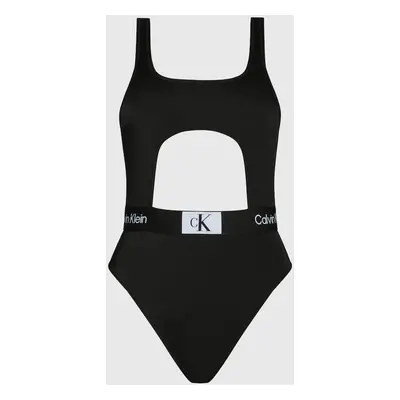 Calvin Klein CUT OUT ONE PIECE Dámské plavky KW0KW02357BEH