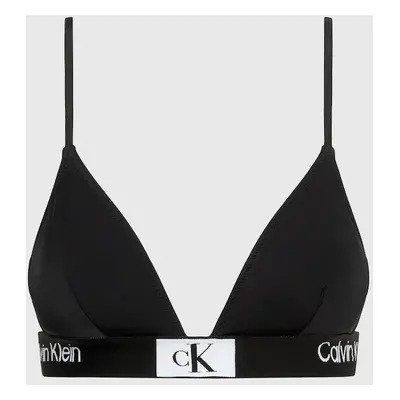 Calvin Klein FIXED TRIANGLE-RP Horní díl plavek KW0KW02451BEH