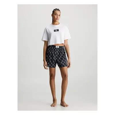 Calvin Klein S/S SHORT SET Dámské pyžamo 000QS7180ELOC