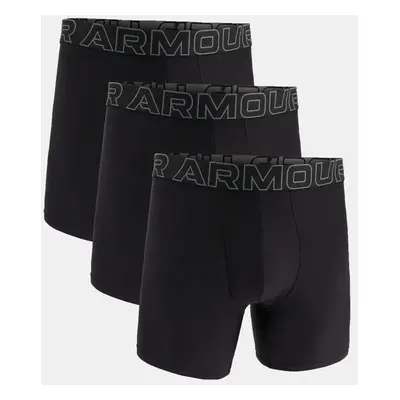 Under Armour UA PERFORMANCE TECH- SOLID 6in 3PK Pánské boxerky 1383878-001