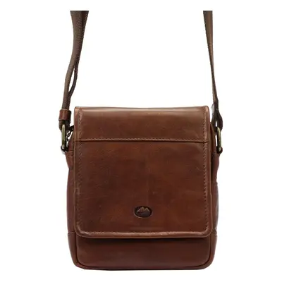 Pánské crossbody EL FORREST MB20-22 hnědá