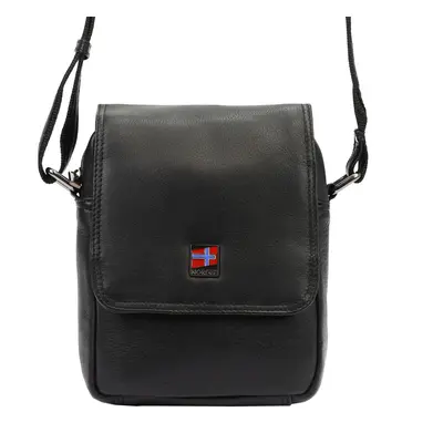 Pánské crossbody Nordee MSD-02 GM04 NAPPA černá