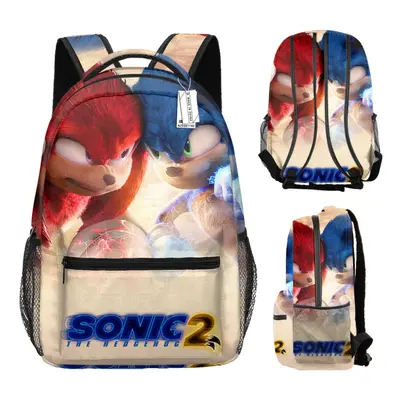 Dětský / studentský batoh s potiskem celého obvodu motiv Sonic