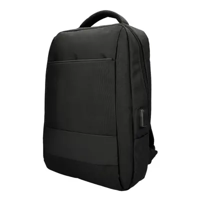 Černý batoh pro notebook 15,6 palce, USB, UNI