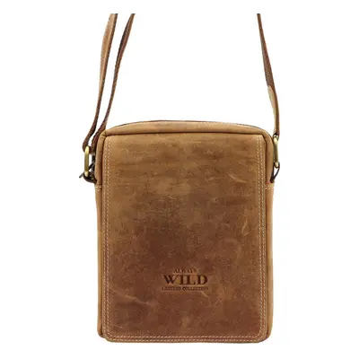 Pánské crossbody Wild 250586-MH světle hnědá