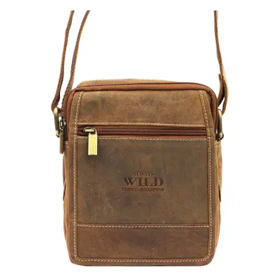 Pánské crossbody Wild 251-MH světle hnědá