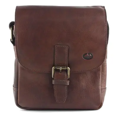 Pánské crossbody EL FORREST MB11-22 hnědá