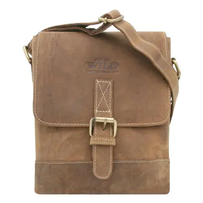 Pánské crossbody Wild MN-9-MH světle hnědá