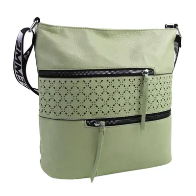 Dámská crossbody kabelka XH5064 pistáciově zelená