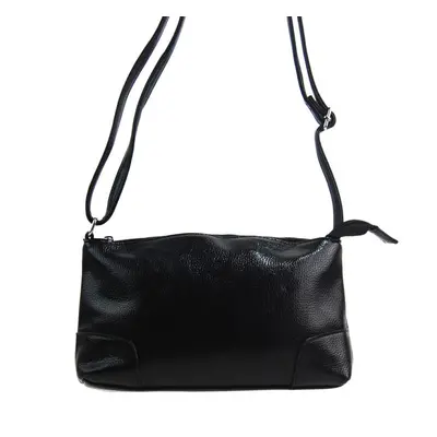 Podélná menší dámská crossbody kabelka H0515 černá