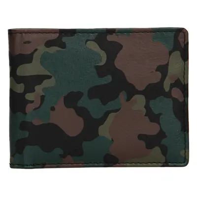 Lagen pánská peněženka kožená BLC/4861/1120 - army - GREEN/BLK