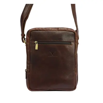 Pánské crossbody Money Kepper HN1552 hnědá