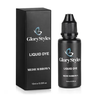 GloryStyles Barva na obočí a řasy 15 ml - středně hnědá