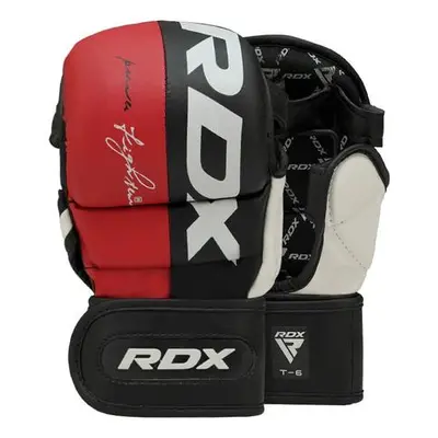 RDX Sparring rukavice T6 MMA červené S