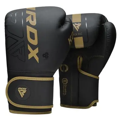 RDX Boxerské tréninkové rukavice F6 Kara zlaté 6 oz