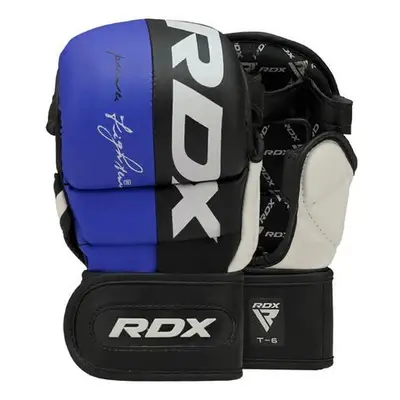 RDX Sparring rukavice T6 MMA modré XL