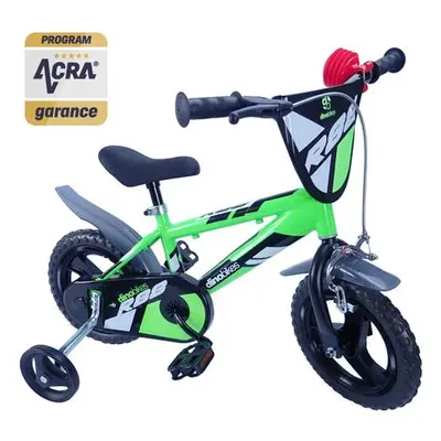 Dino bikes 412UL zelená 12" dětské kolo