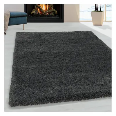 Kusový koberec Fluffy Shaggy 3500 grey 60x110 cm