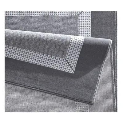 Běhoun Basic 105488 Light Grey 80x350 cm