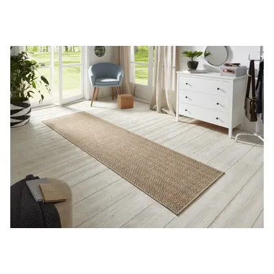 Běhoun Nature 104267 Beige/Terra 80x150 cm