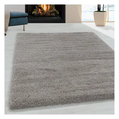 Kusový koberec Fluffy Shaggy 3500 beige 140x200 cm