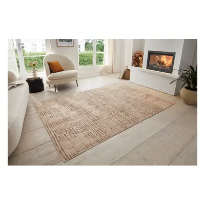 Kusový koberec Terrain 105603 Sole Cream Brown 240x340 cm