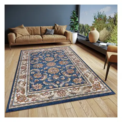 Kusový koberec Luxor 105640 Reni Blue Cream 80x240 cm