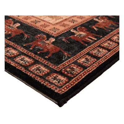 Osta Kashqai 4301/102 hnědý Pazyryk 67 x 130 67x130 cm