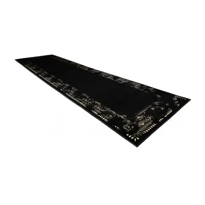 Běhoun Gloss 408C 86 geometric black/gold 70x300 cm