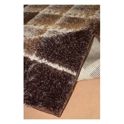 Kusový koberec Seher 3D 2615 Brown Beige 140x190 cm