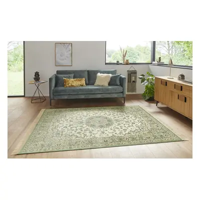 Kusový koberec Naveh 104379 Ivory/Green 135x195 cm