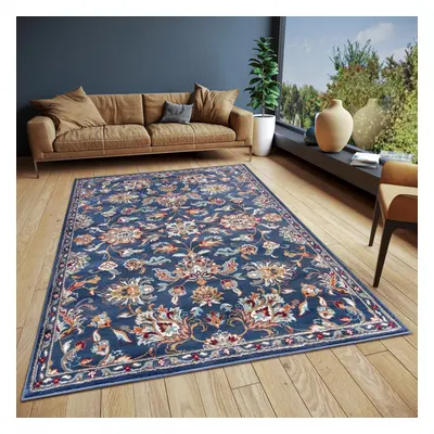 Kusový koberec Luxor 105634 Caracci Blue Multicolor 120x170 cm