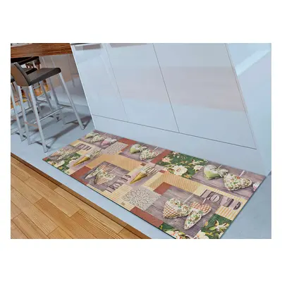 Kusová PVC předložka omyvatelná Atractivo Sprinty - Patchwork 52x90 cm