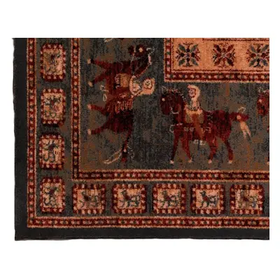 Osta Kashqai 4301/401 zelený Pazyryk 67 x 130 67x130 cm