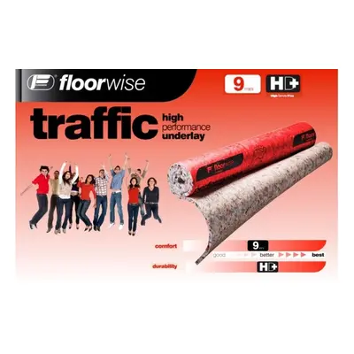 Podložka pod koberce 9mm FLOORWISE - Traffic 15m2/balení