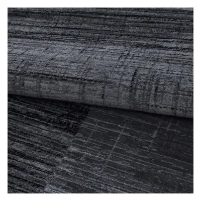 Kusový koberec Plus 8001 black 120x170 cm