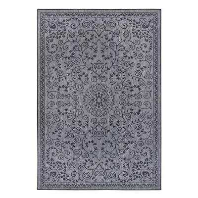 Kusový koberec Twin Supreme 105452 Leyte Night Silver – na ven i na doma 120x170 cm